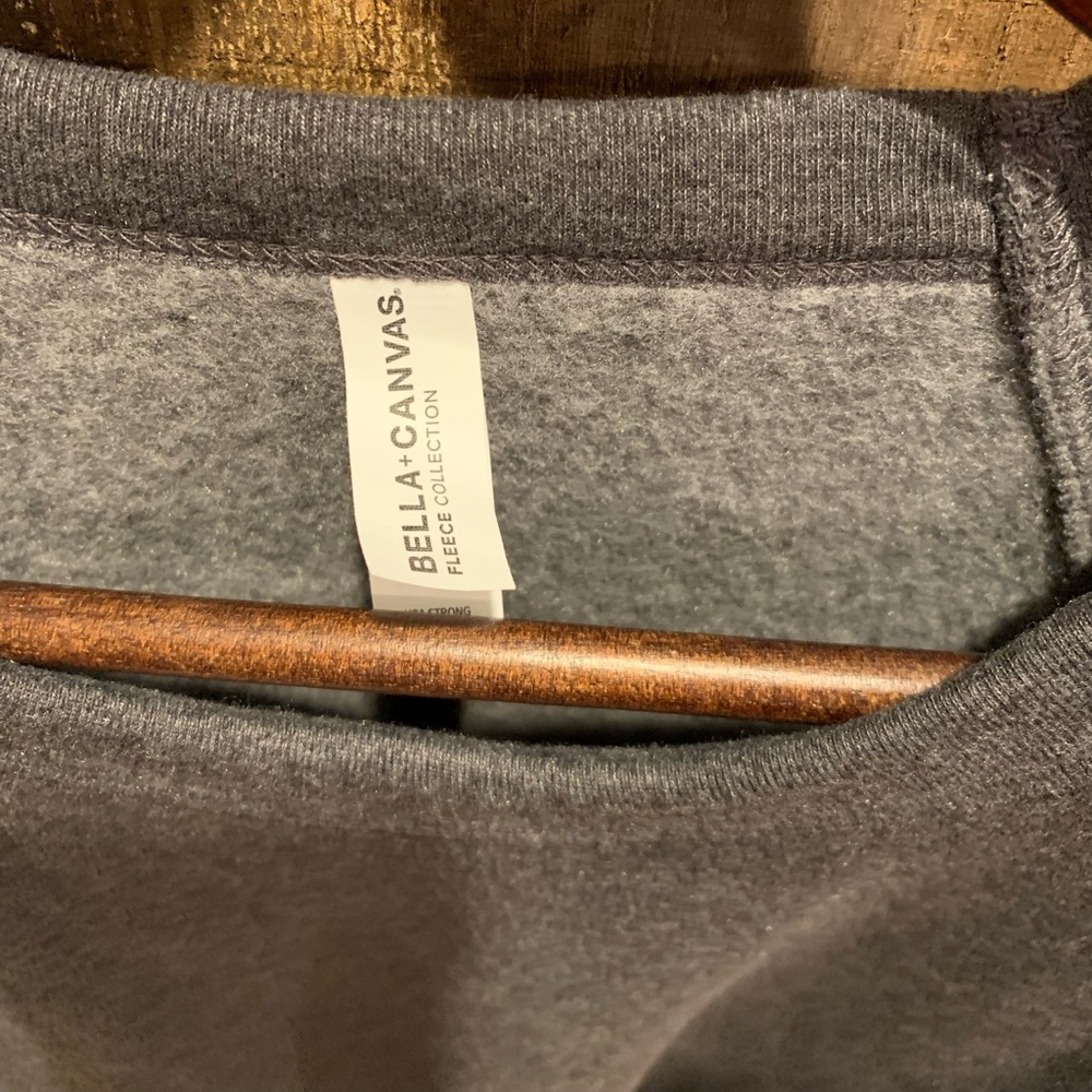 Bella + Canvas Grey Sweatshirt - Picture 4 of 4